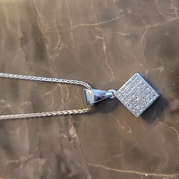 Women's Diamond Pendant Necklace/Bailey, Banks & Biddle Jewelers - Picture 2 of 7